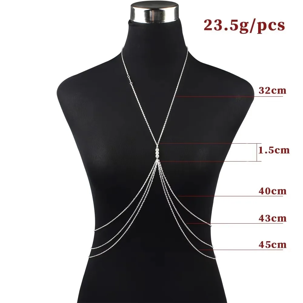 Body Jewelry For You - Dames Simpele Sexy Kruis Taille Body
