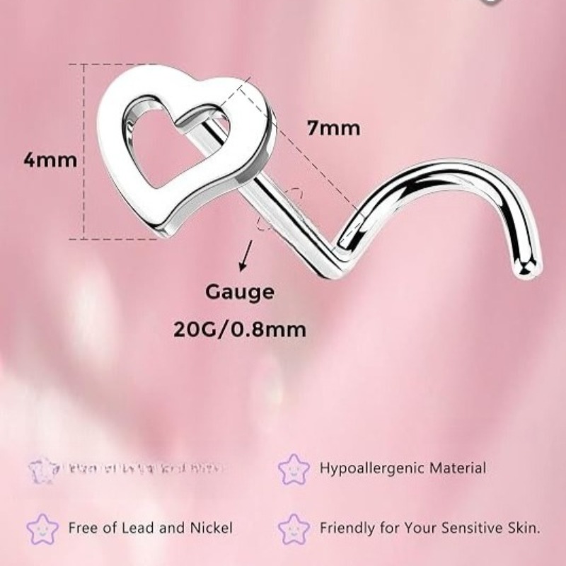 5 stuks 20G chirurgisch staal  - Body Jewelry Surgical Steel recensie en prijs