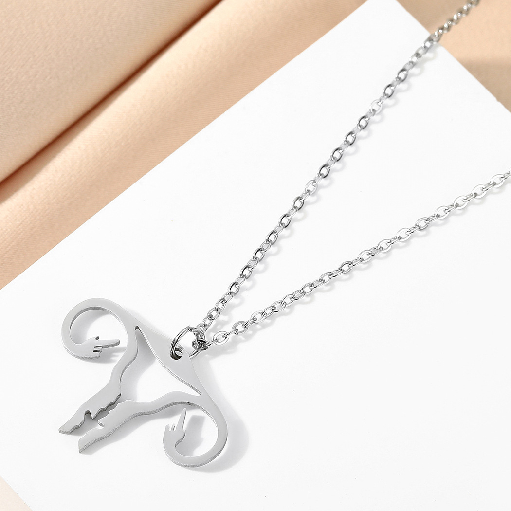 Roestvrijstalen Creatieve Lich - Body Jewelry Necklace recensie en prijs
