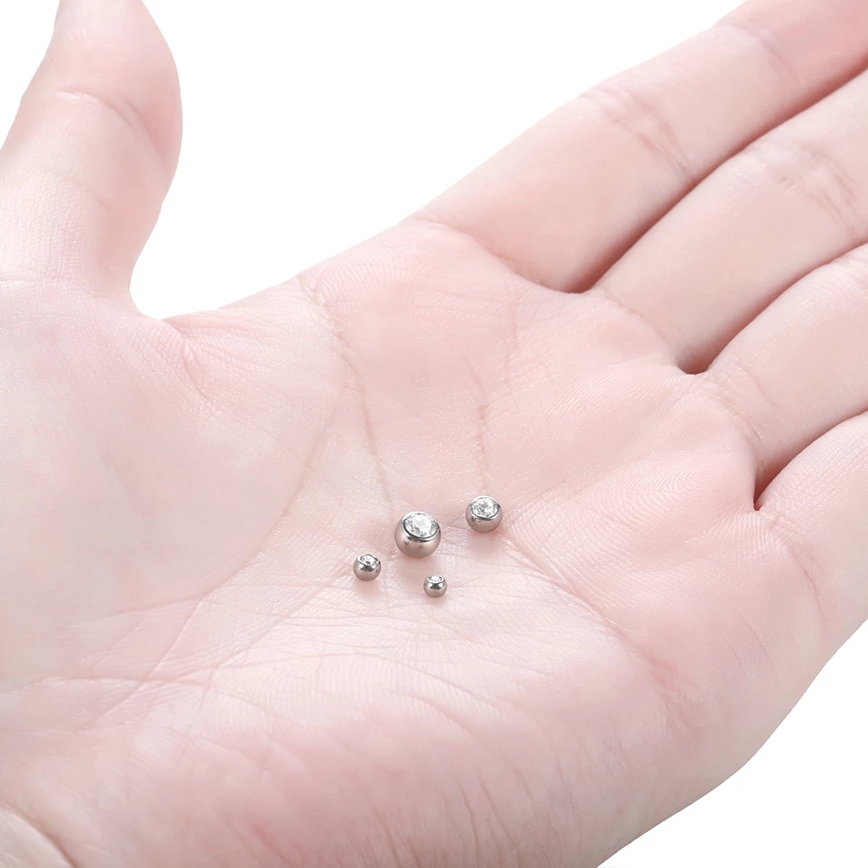 10 Stuks G23 Titanium Externe  - Body Jewelry Replacement Ball recensie en prijs